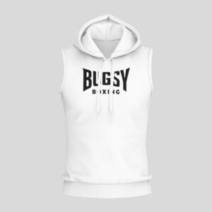 Sleeveless Hoodie White