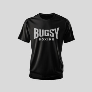 Men's Bugsy Boxing Big Logo T-Shirt - Black